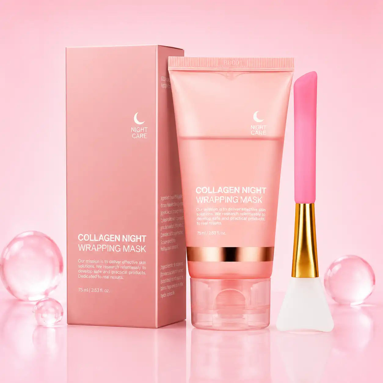 Collagen Night Wrapping Mask Full Set