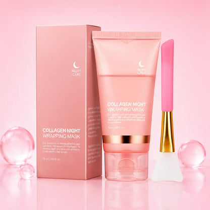 Collagen Night Wrapping Mask Full Set