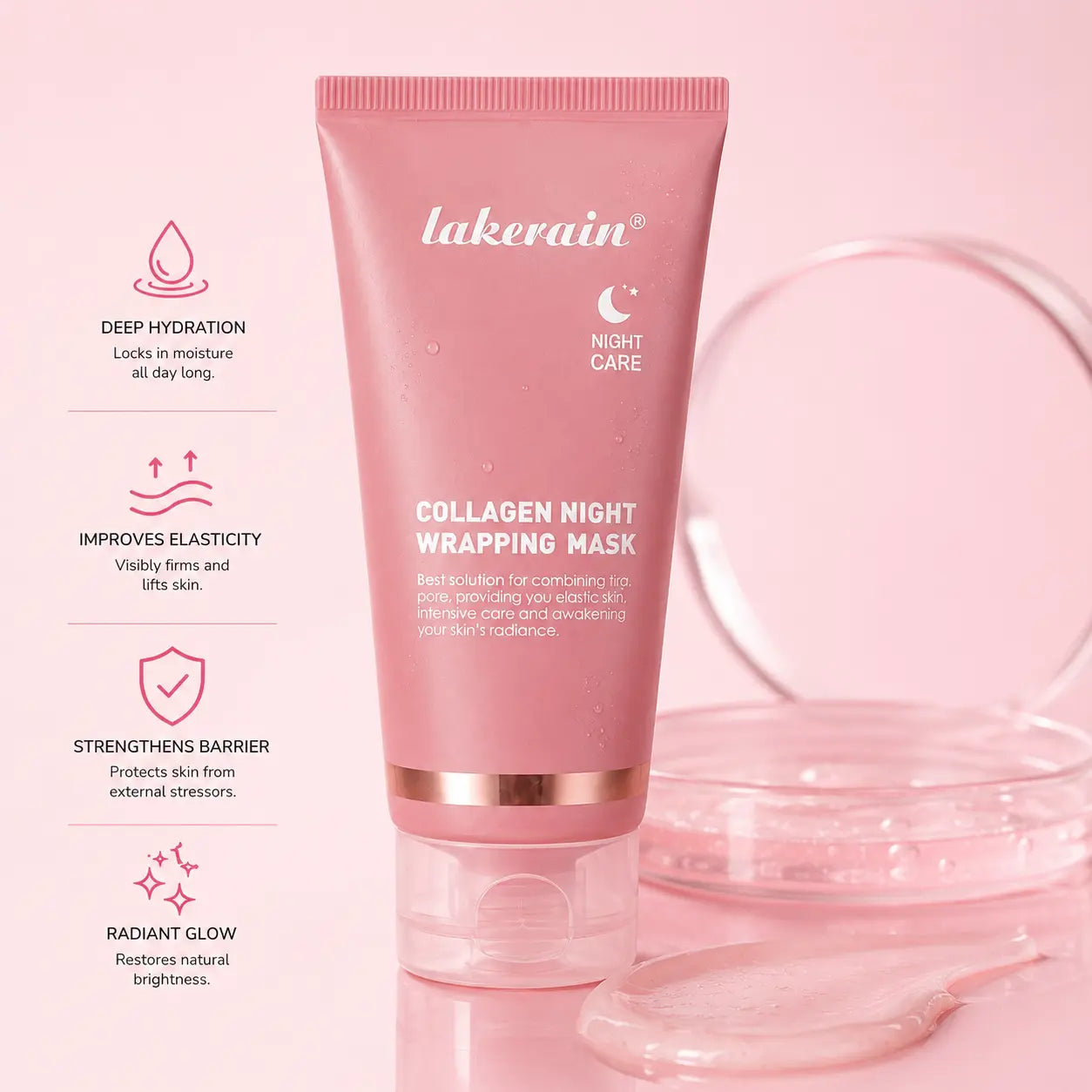 Collagen Night Wrapping Mask Full Set
